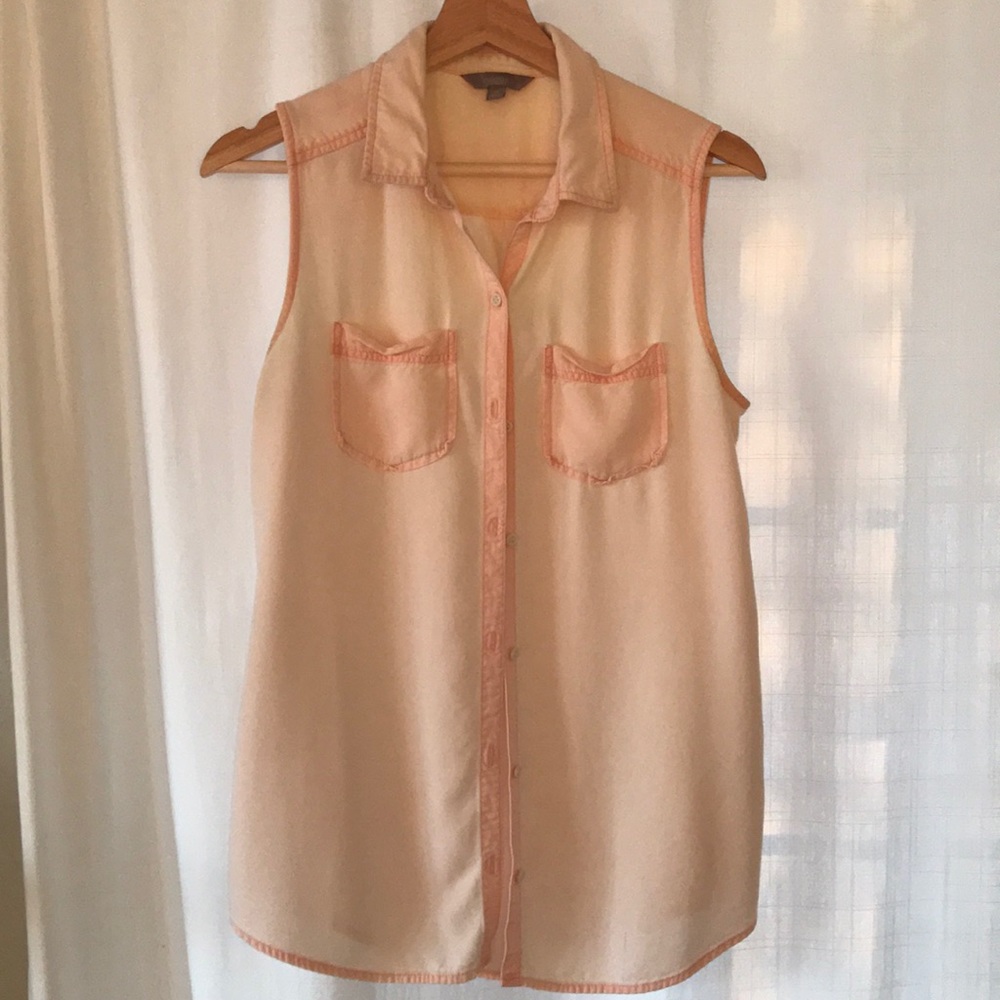 M rubbish (Nordstrom) pink sleeveless top